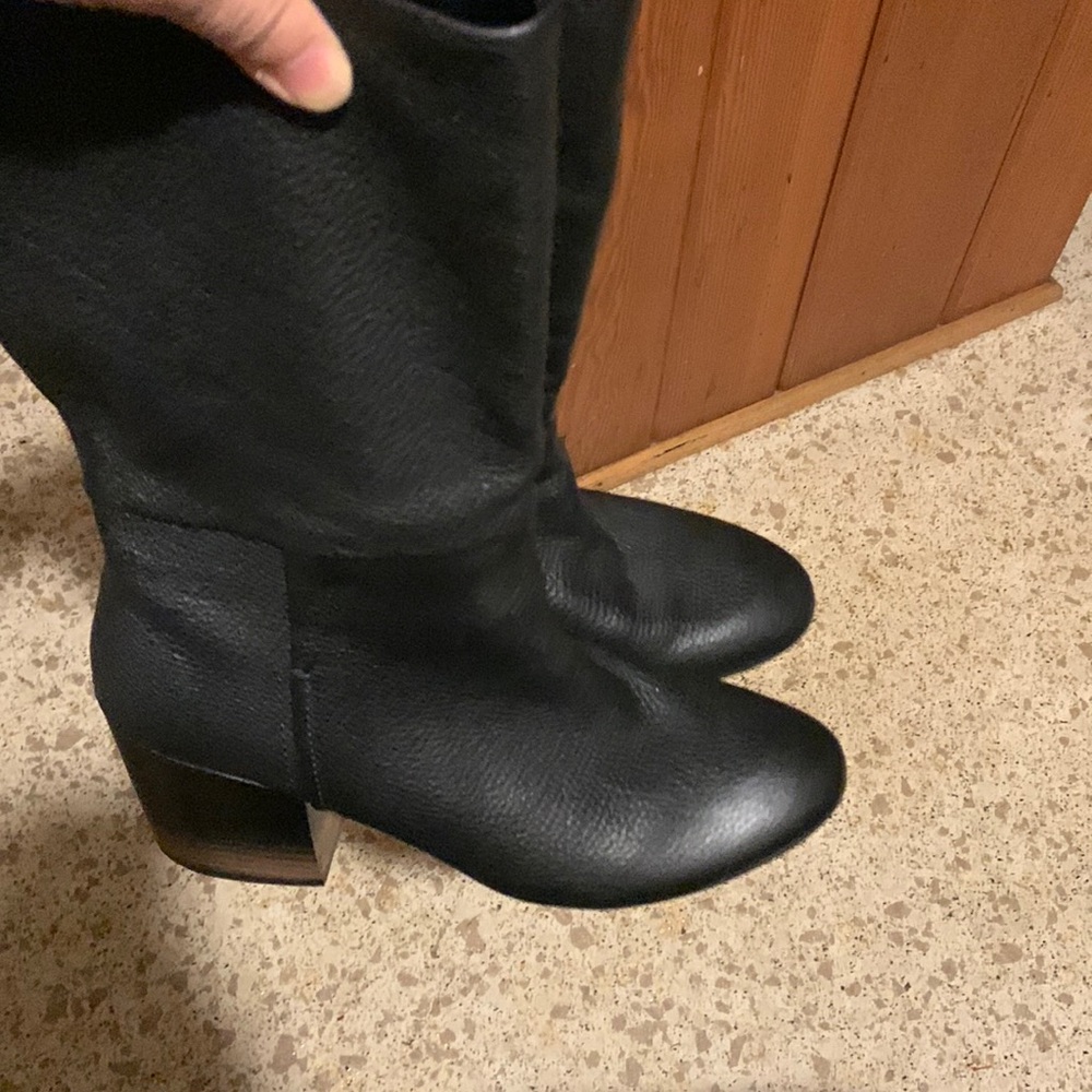 Levity Mid Calf Great Boots. NEW 3” heels